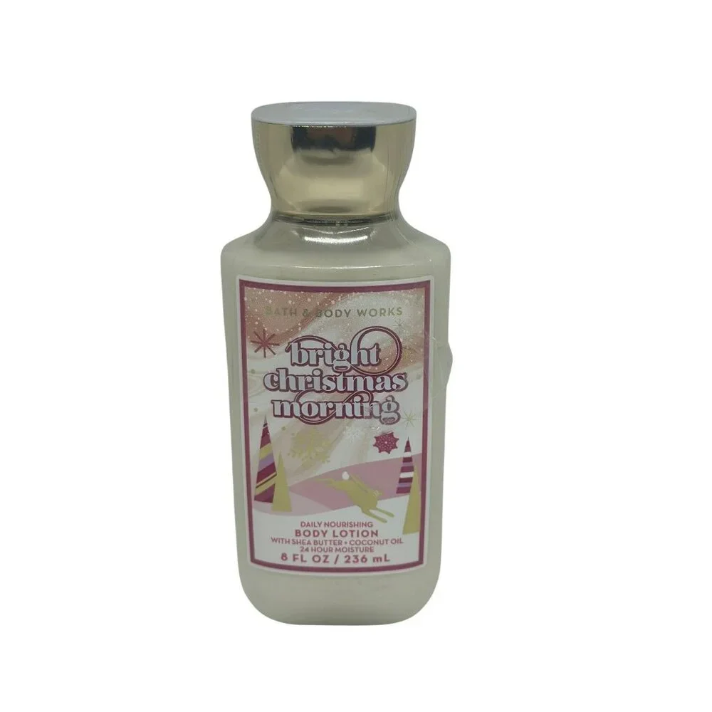 Bath & Body Works Bright Christmas Morning‎ Body Lotion Daily Nourishing 8 fl oz